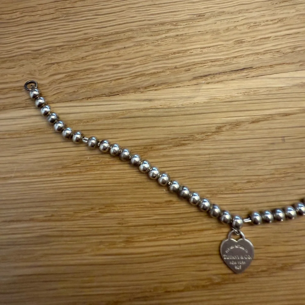 Tiffany & Co. Silver Beaded Bracelet - Picture 6 of 6